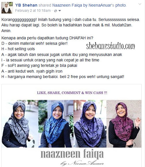 TUDUNG DHAIFAH NEENAANUAR