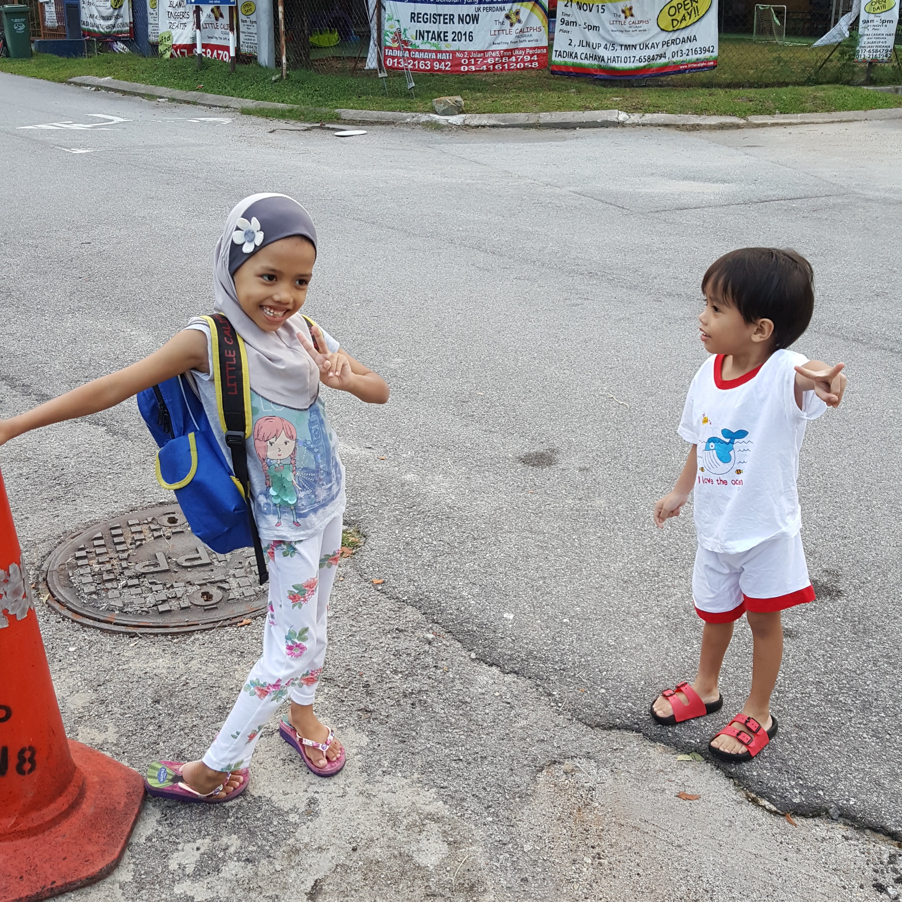 HANNAH DAMIA & 1ST PUASA