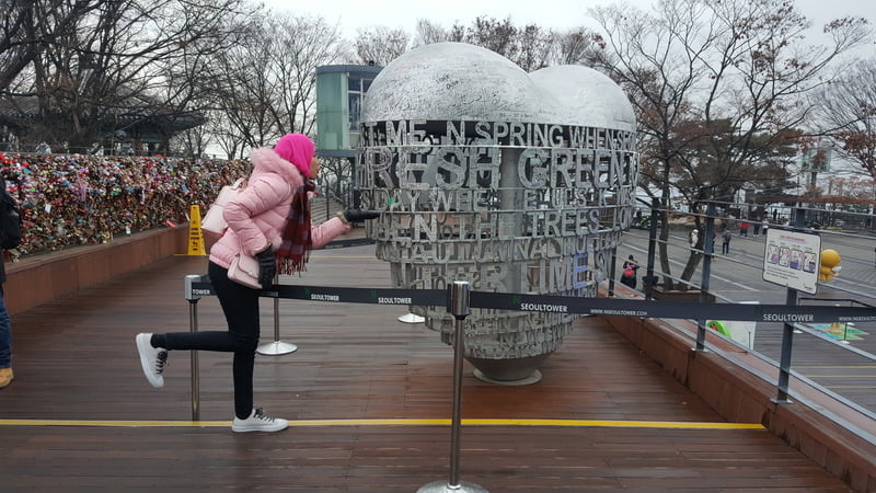 KOREA TRIP GYEONGBOKGUNG PALACE, LOVE LOCKS N SEOUL TOWER, NAMDAEMUN MARKET, MYEONG-DONG (402)
