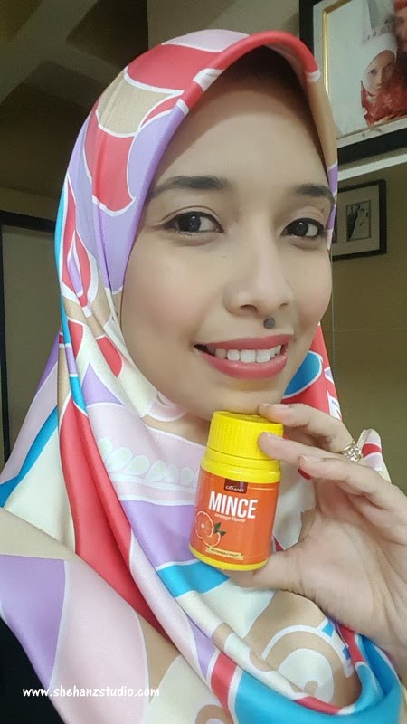 mince gula-gula kurus cool rose gel dimar