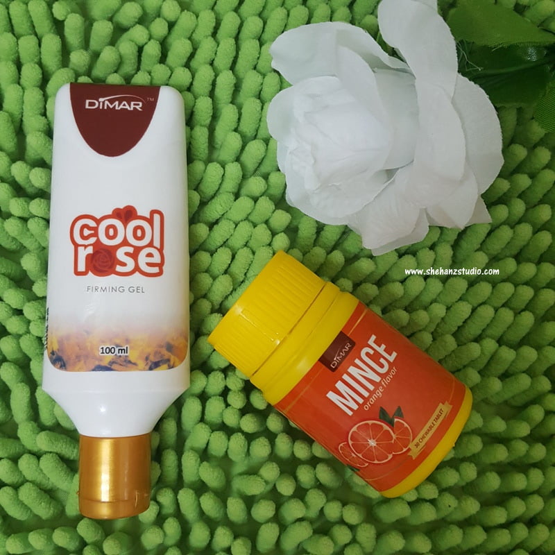 mince gula-gula kurus cool rose gel dimar