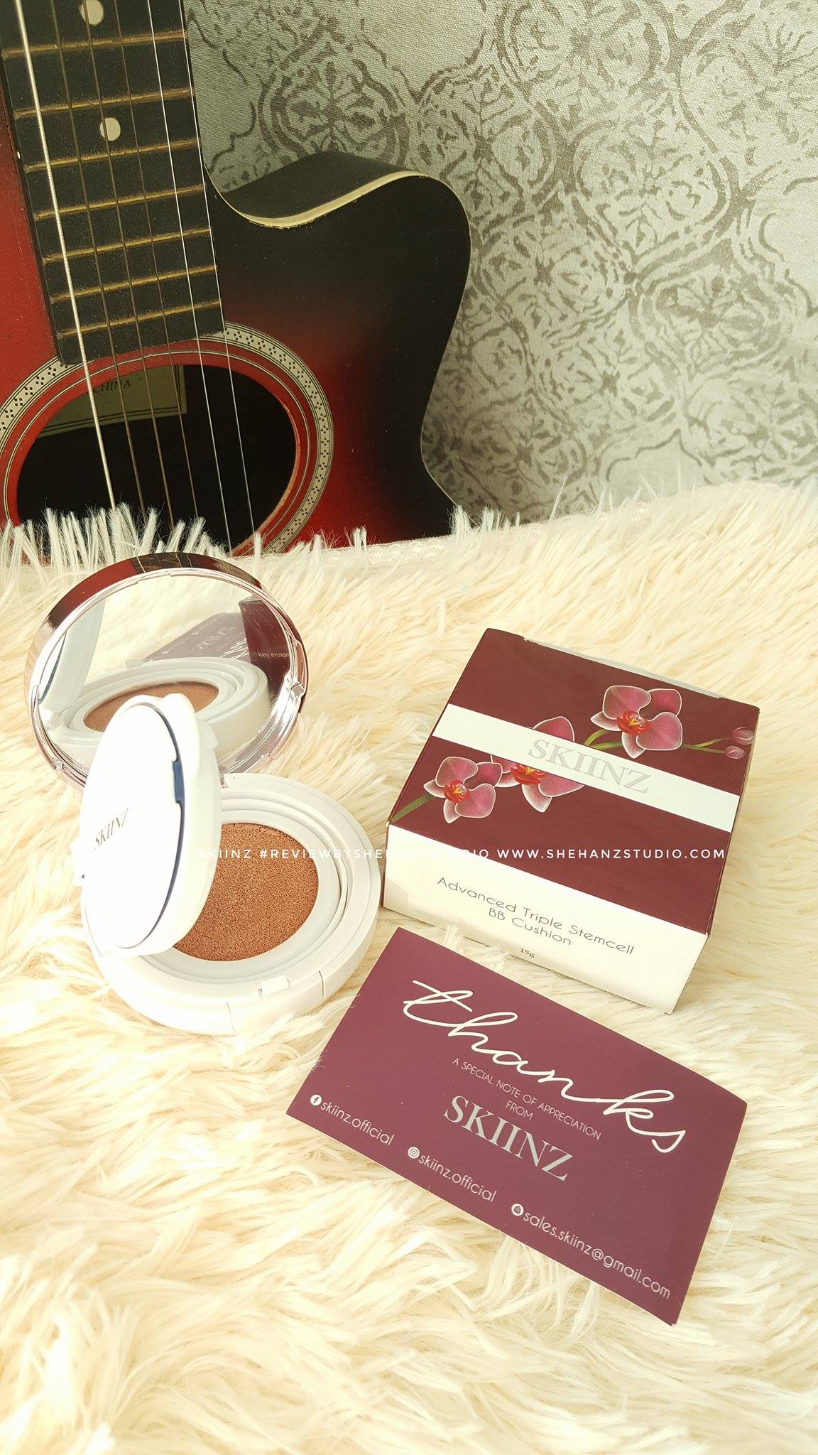 CARA MAKEUP FLAWLESS DENGAN SKIINZ ADVANCED TRIPLE STEMCELL BB CUSHION PERTAMA DI MALAYSIA (2)