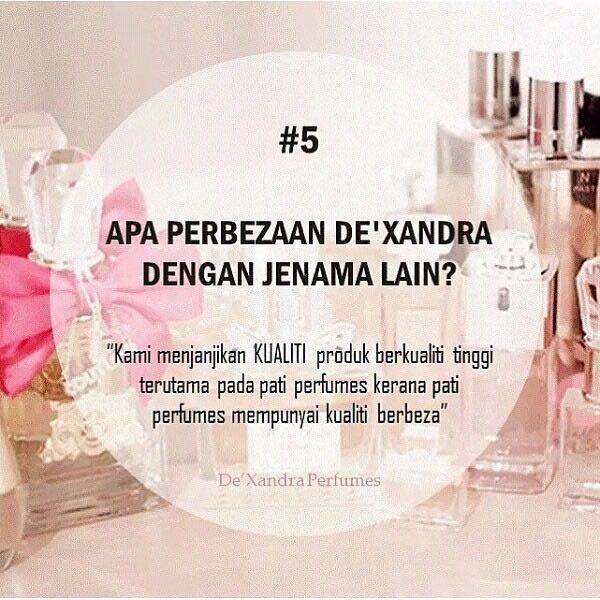 PERFUME BAJET TETAPI TAHAN LAMA BAUNYA! PERFUME DEXANDRA - 13