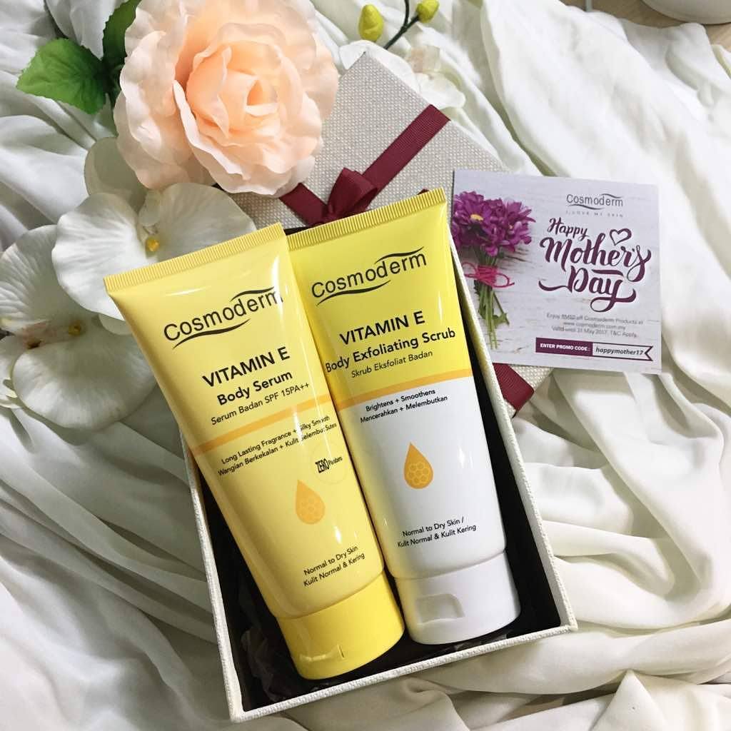 IDEA HADIAH HARI IBU COSMODERM GIFT SET FOR MOTHERS DAY - Pamper Your Mom Set