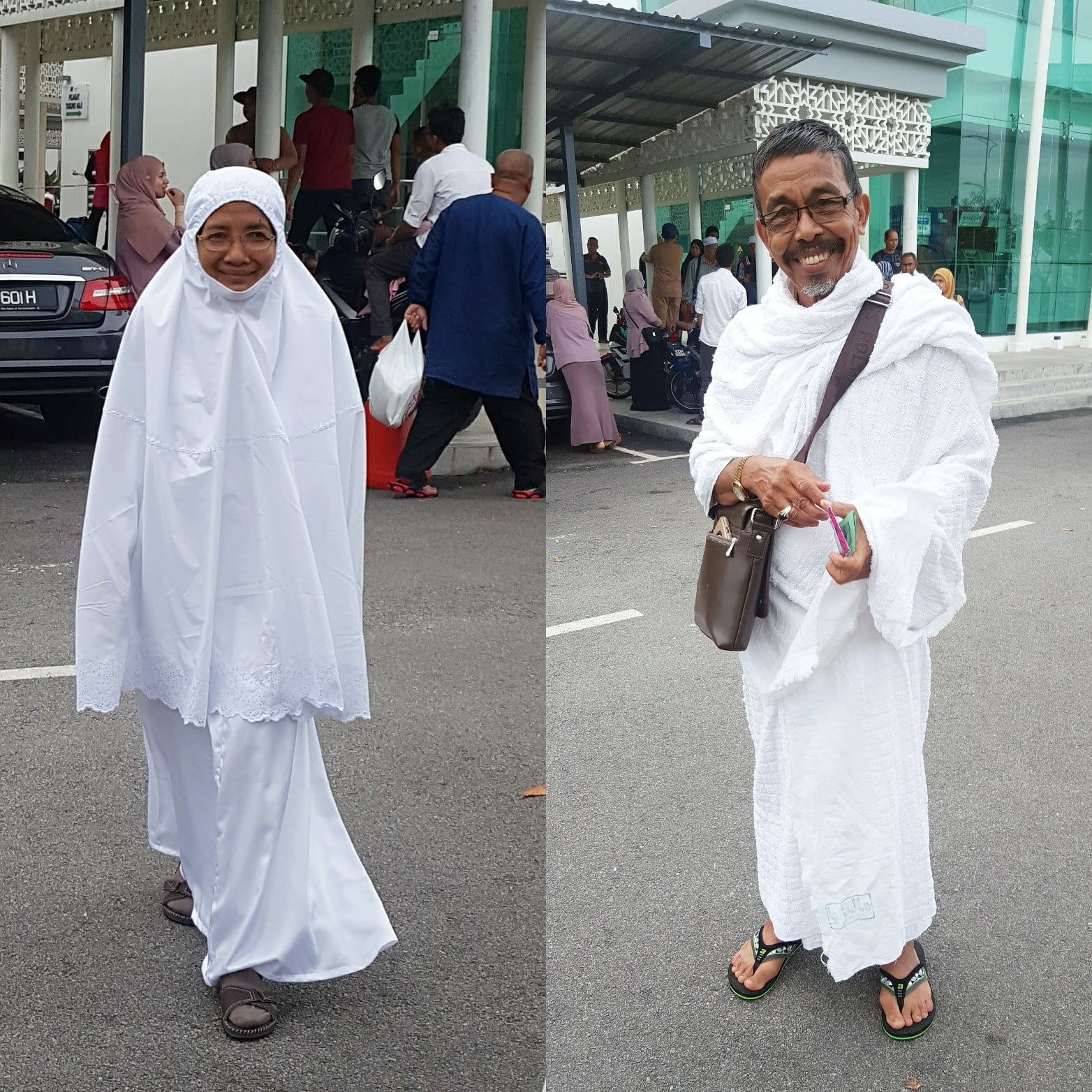 mak abah pergi haji