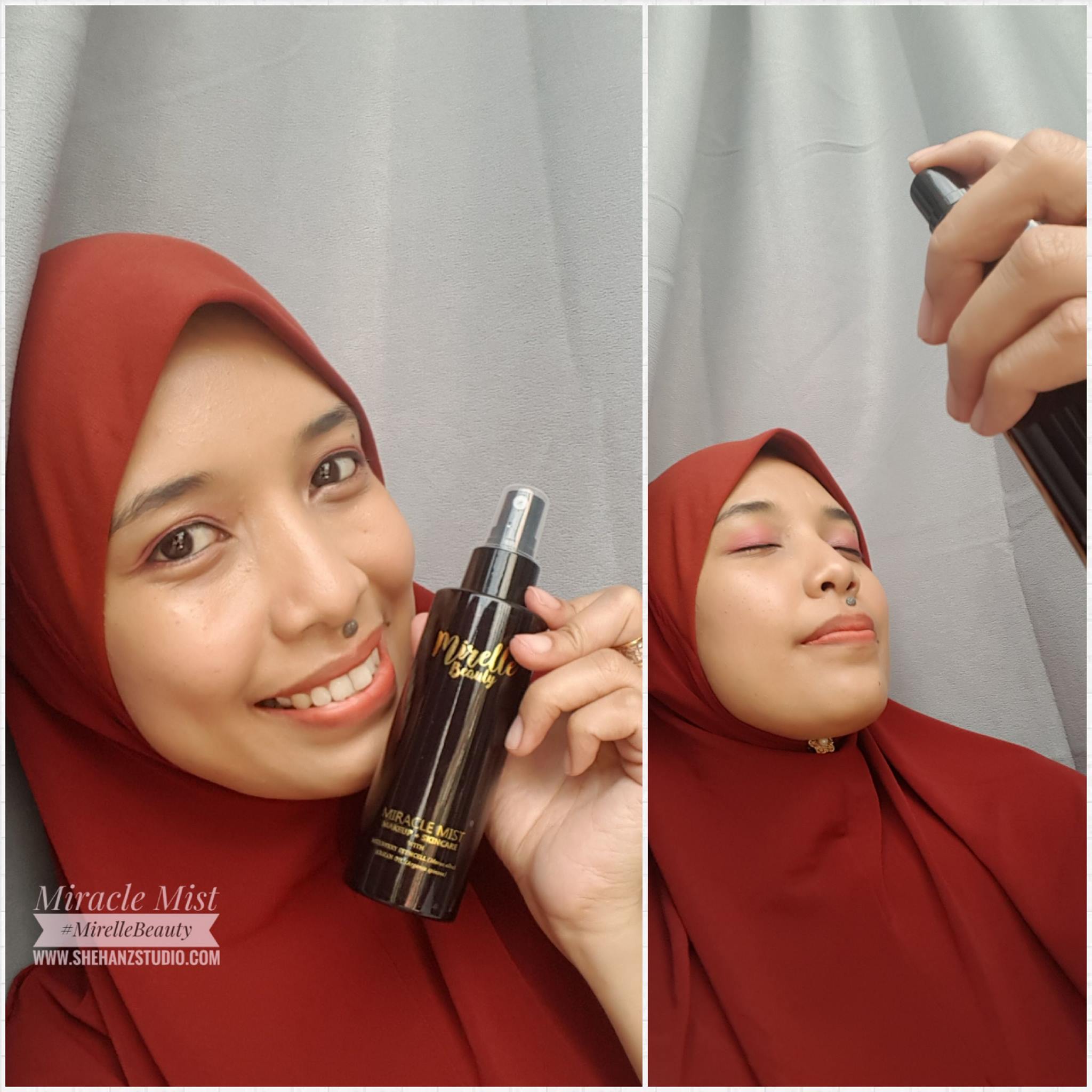 NAK MELAWA DALAM MASA 1 MINIT KORANG WAJIB ADA DD CUSHION & MIRACLE FACE MIST MIRELLE BEAUTY BY HAWASKINCARE MALAYSIA NI. (1)