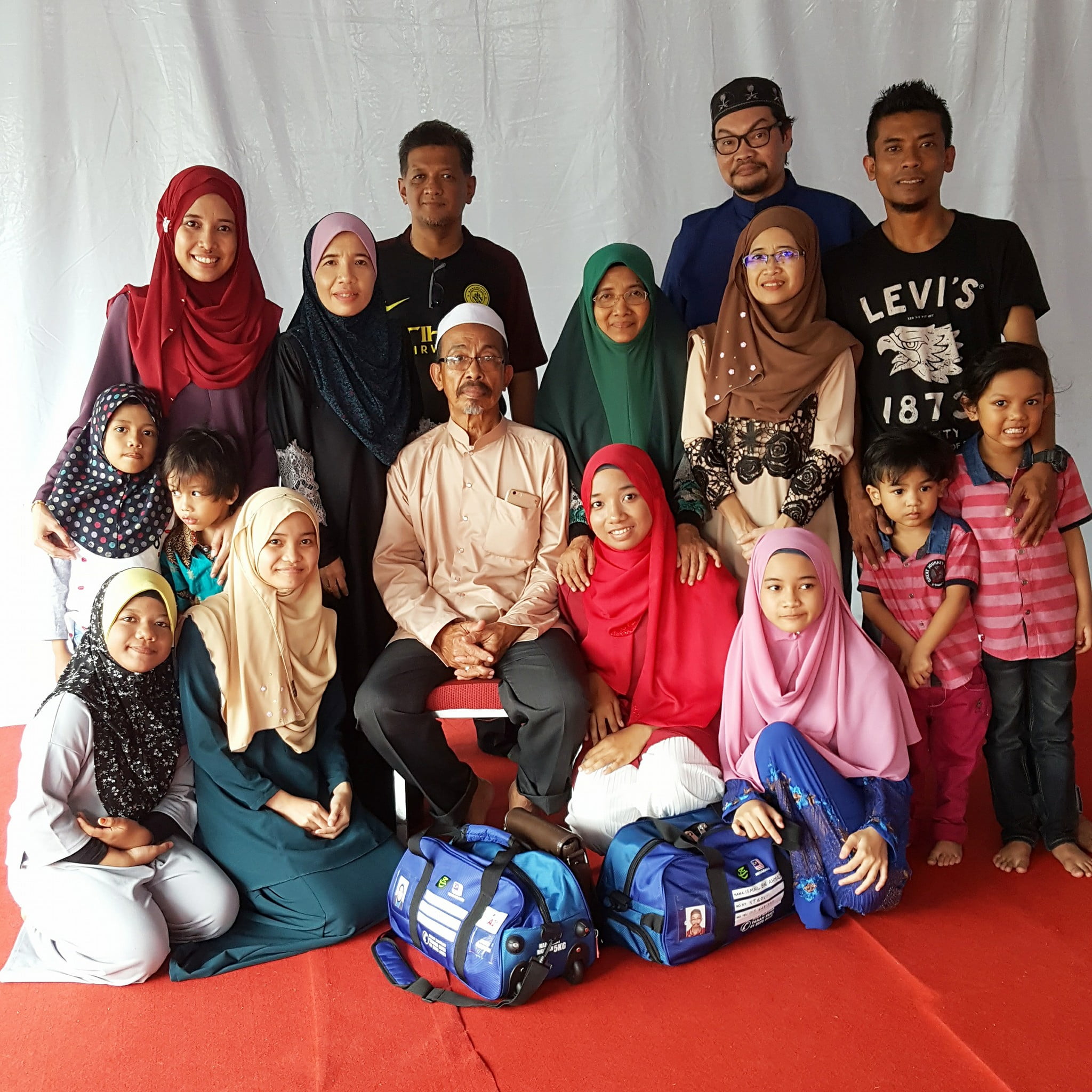 mak abah pergi haji
