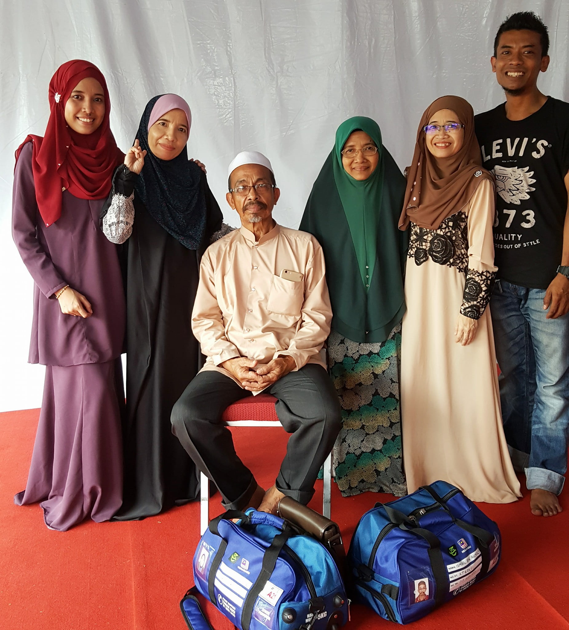 mak abah pergi haji