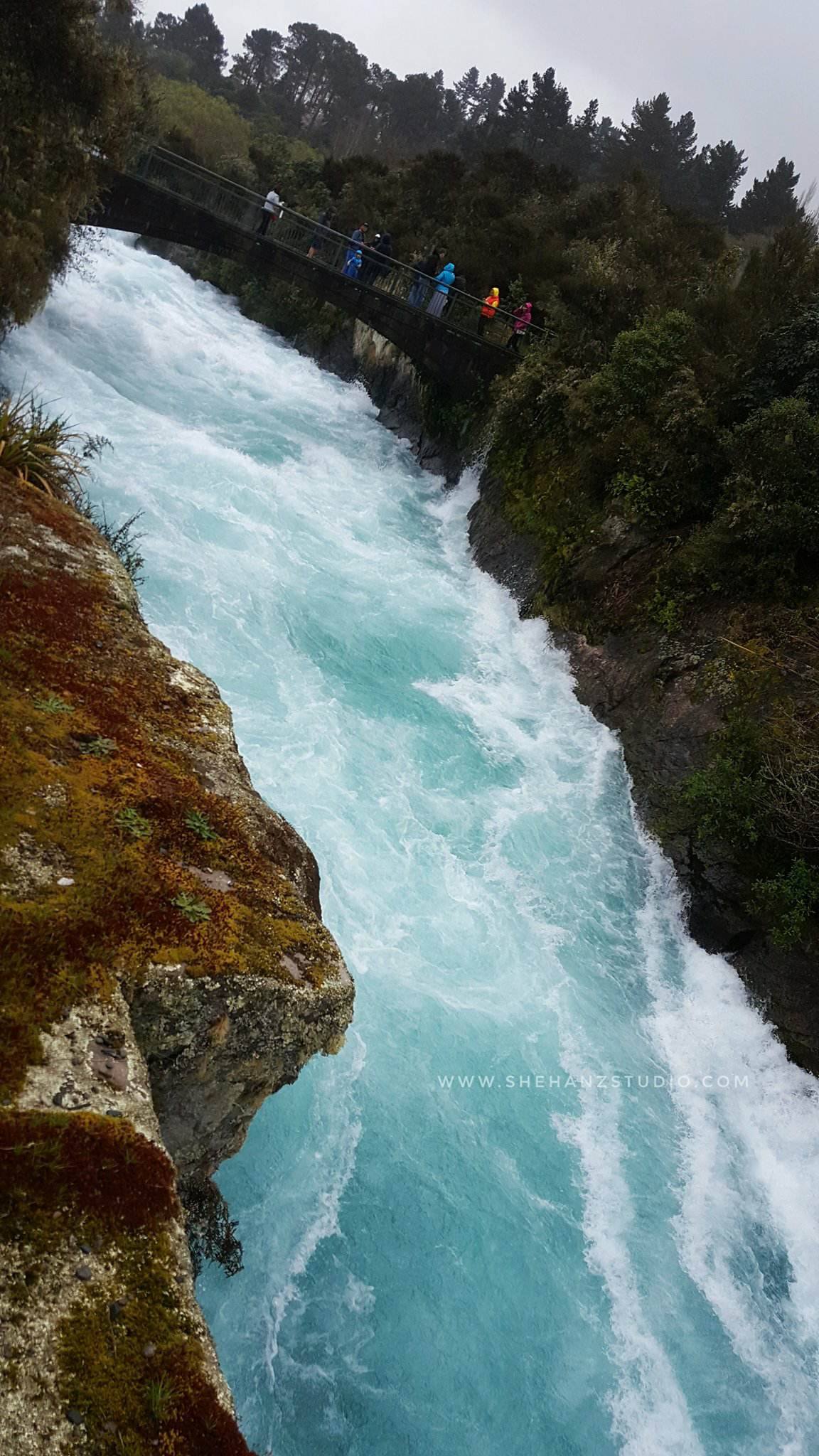 KEMBARA #KBBA9 COSMODERM – IKHLAS TOURS KE NEW ZEALAND HUKA FALLS, TAUPO.. KAMI DATANG (PART 6) (6)