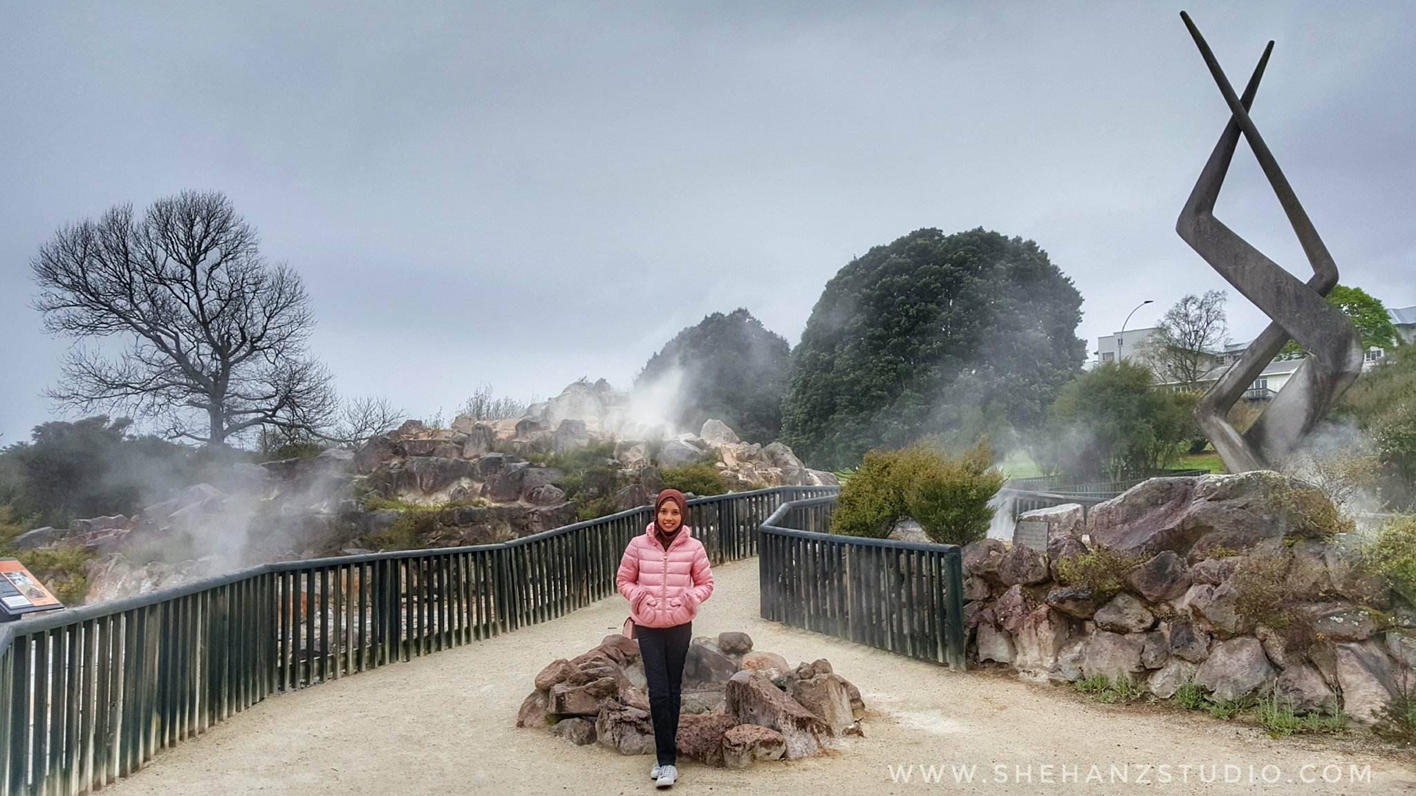 KEMBARA #KBBA9 COSMODERM - IKHLAS TOURS KE NEW ZEALAND BLUE LAKE, TARAWERA, AGRODOME AT ROTORUA (SPRING TIME) (PART 5) (10)