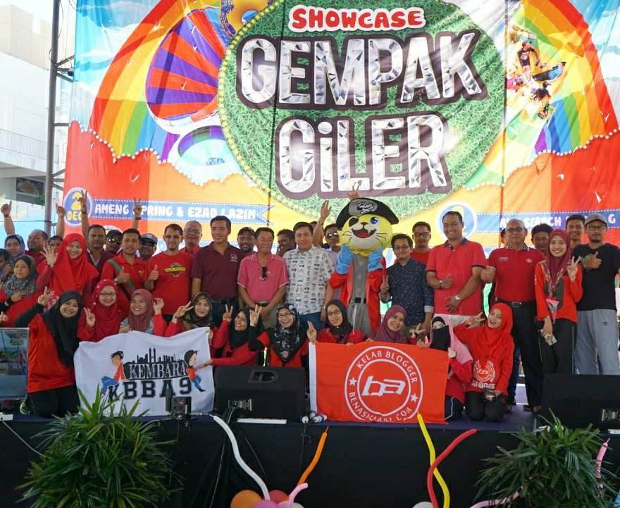 GEMPAK GILER BANGI WONDERLAND KEMBARA KBBA9 - SAMBIL MANDI, SAMBIL BERHIBUR DENGAN ARTIS! (25)