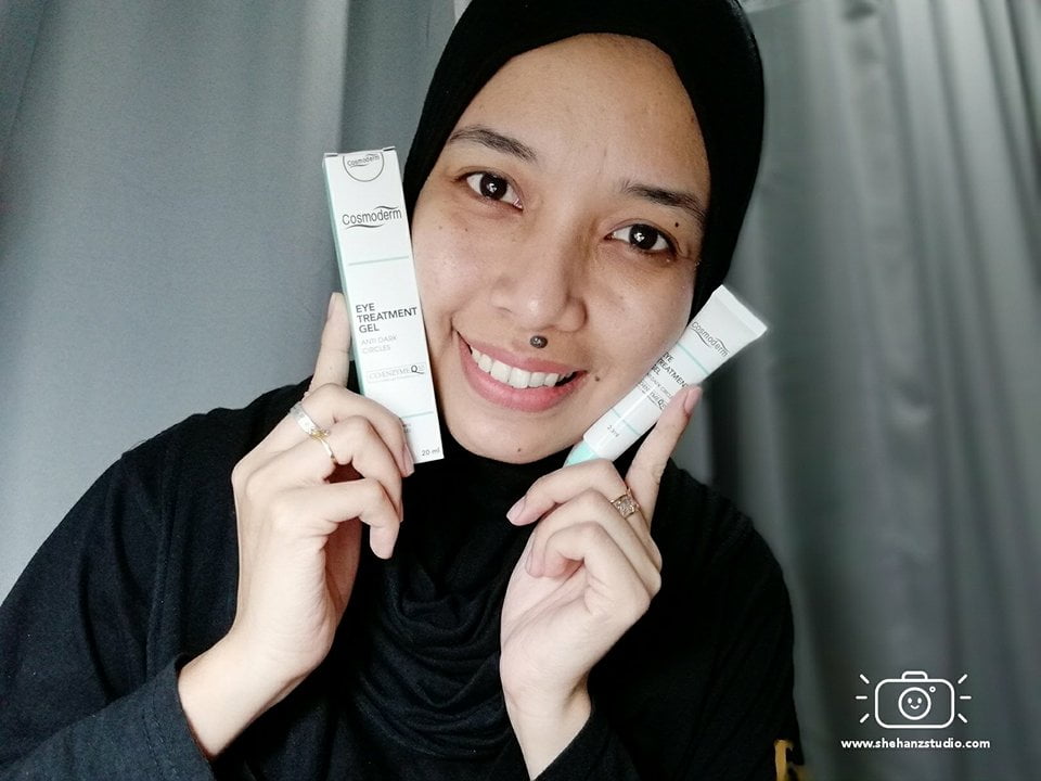 KETAHUI CARA HILANGKAN LINGKARAN GELAP BAWAH MATA (DARK CIRCLES) & MATA BENGKAK (EYE BAGS) DENGAN MUDAH EYE TREATMENT GEL COSMODERM (4)
