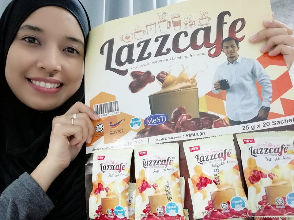 LAZZ SUSU KAMBING - LAZZCAFE DENGAN KEBAIKAN SUSU KAMBING & KURMA (2)