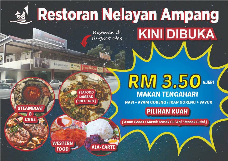 KAT MANA NAK CARI STEAMBOAT DAN SEAFOOD LAMBAK MURAH DAN BEST DI AMPANG (8)