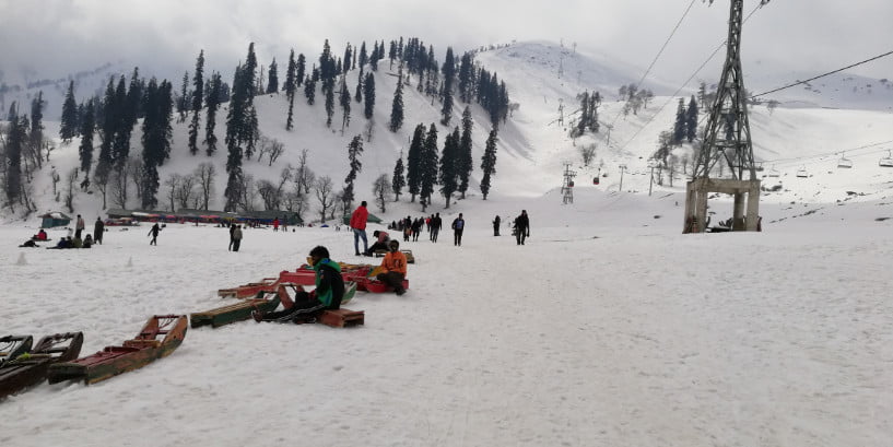 KASHMIR TRIP - TEAM KEMBARAQASEHZYPHYTO TRIP KE GULMARG (407)