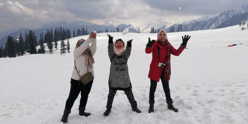 KASHMIR TRIP - TEAM KEMBARAQASEHZYPHYTO TRIP KE GULMARG (476)