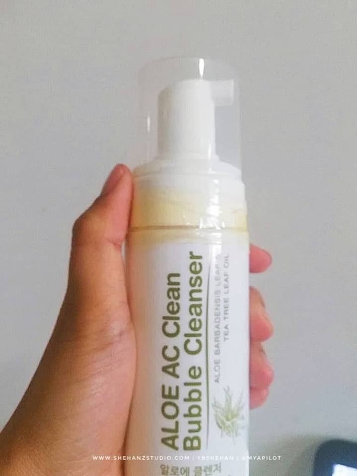 ALOE AC CLEAN BUBBLE CLEANSER