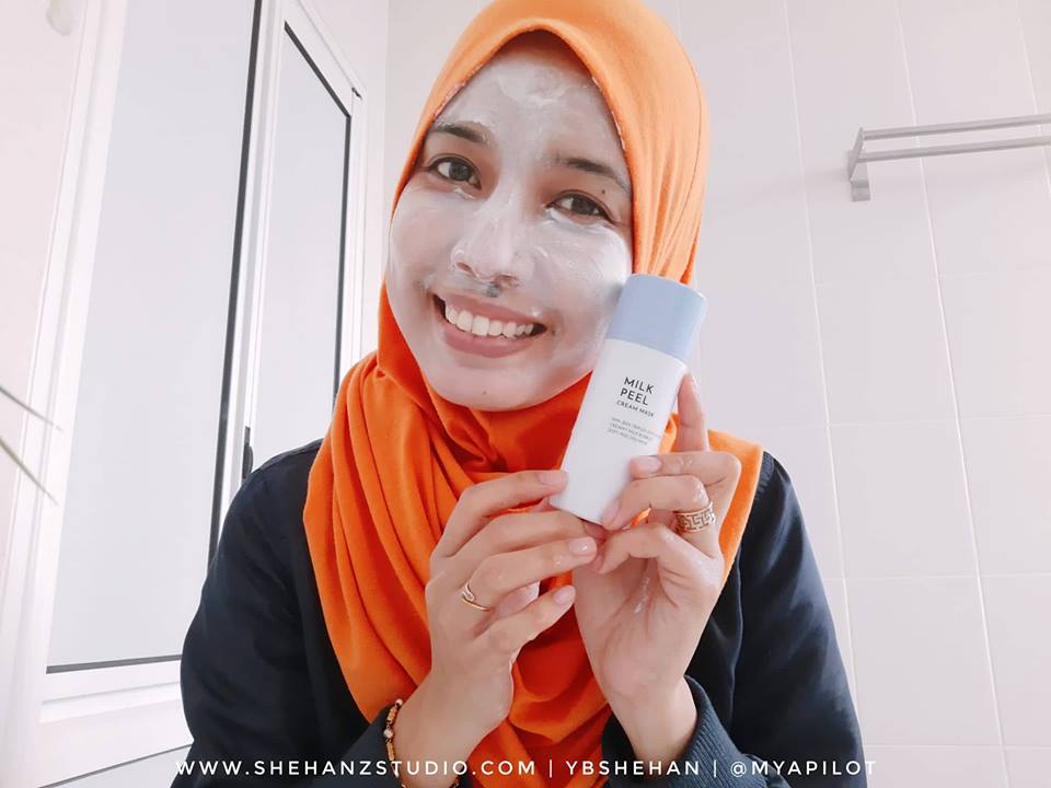 ALTHEA MILK PEEL CREAM MASK REVIEW (2)