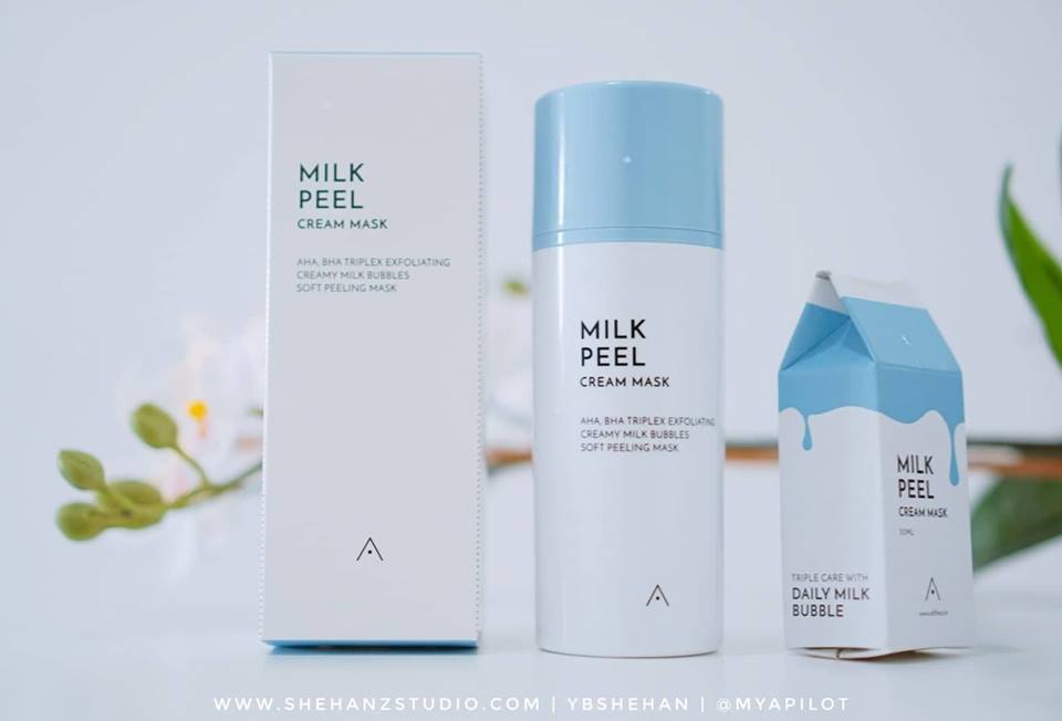 ALTHEA MILK PEEL CREAM MASK REVIEW (6)