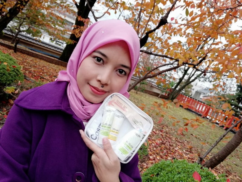 BAWA SET TRAVEL LIMITED EDITION COSMODERM KE JEPUN (18)