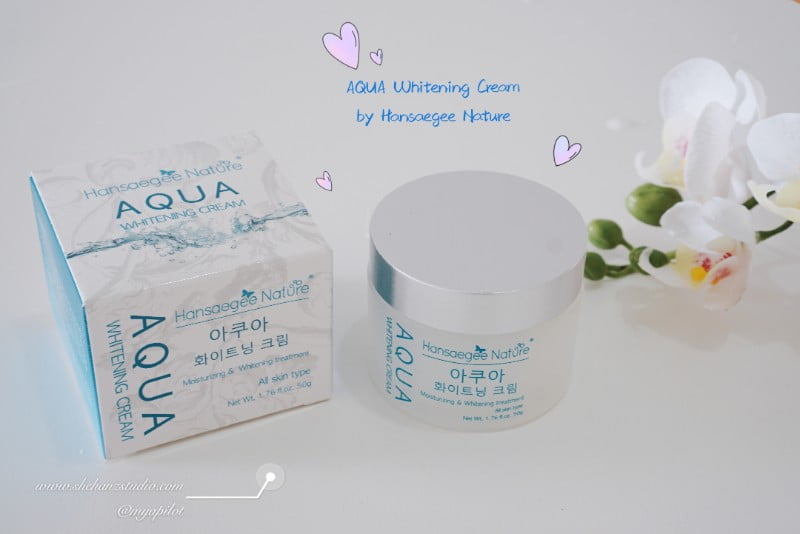 ALOE AC CLEAN BUBBLE CLEANSER & AQUA WHITENING CREAM HANSAEGEE NATURE REVIEW (29)