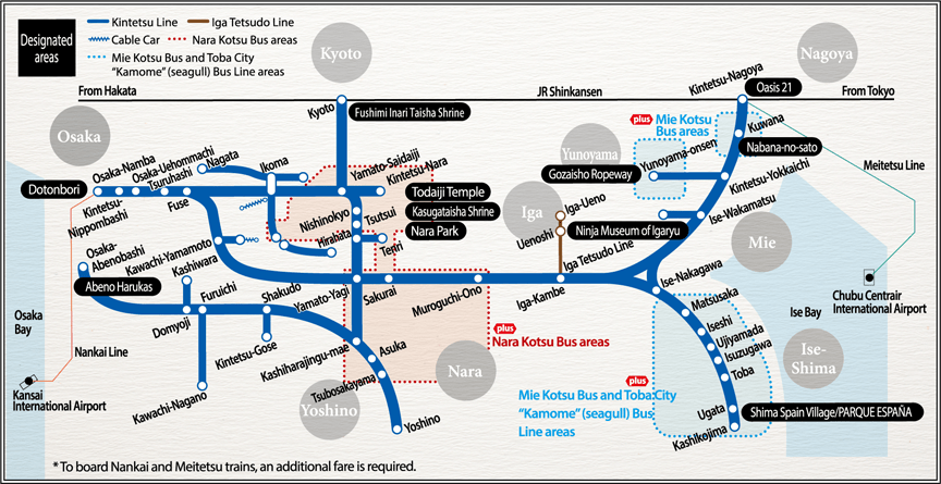 KINTETSU RAIL PASS REVIEW, PERJALANAN KAMI MUDAH DAN CEPAT DI JEPUN - KEMBARA KBBA9