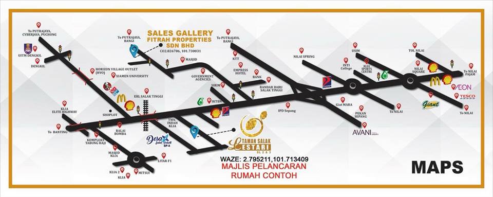RUMAH TERES MAMPU MILIK DI SEPANG - TAMAN SALAK LESTARI BERBAKI 20 UNIT