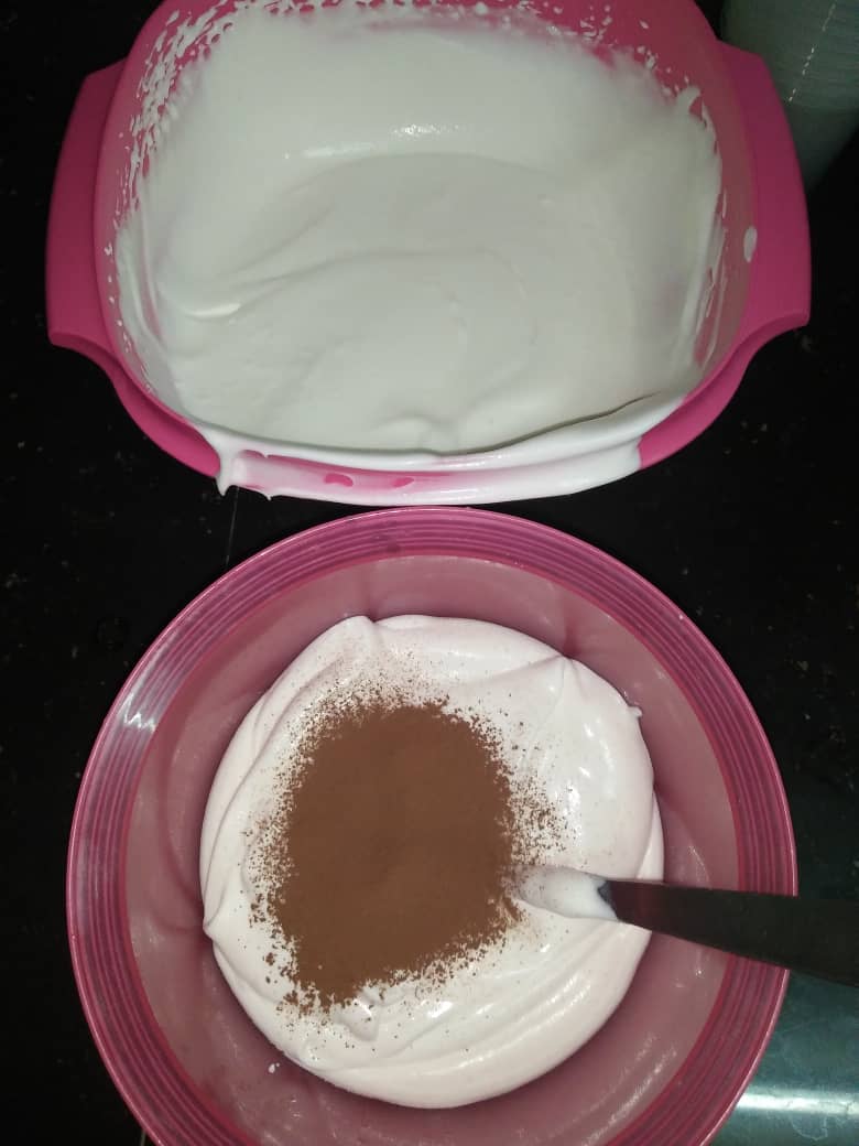 RESIPI AISKRIM VANILLA COKLAT HOMEMADE