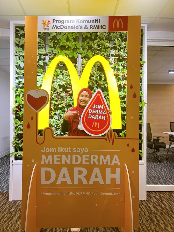 KEMPEN DERMA DARAH MCDONALD'S MALAYSIA