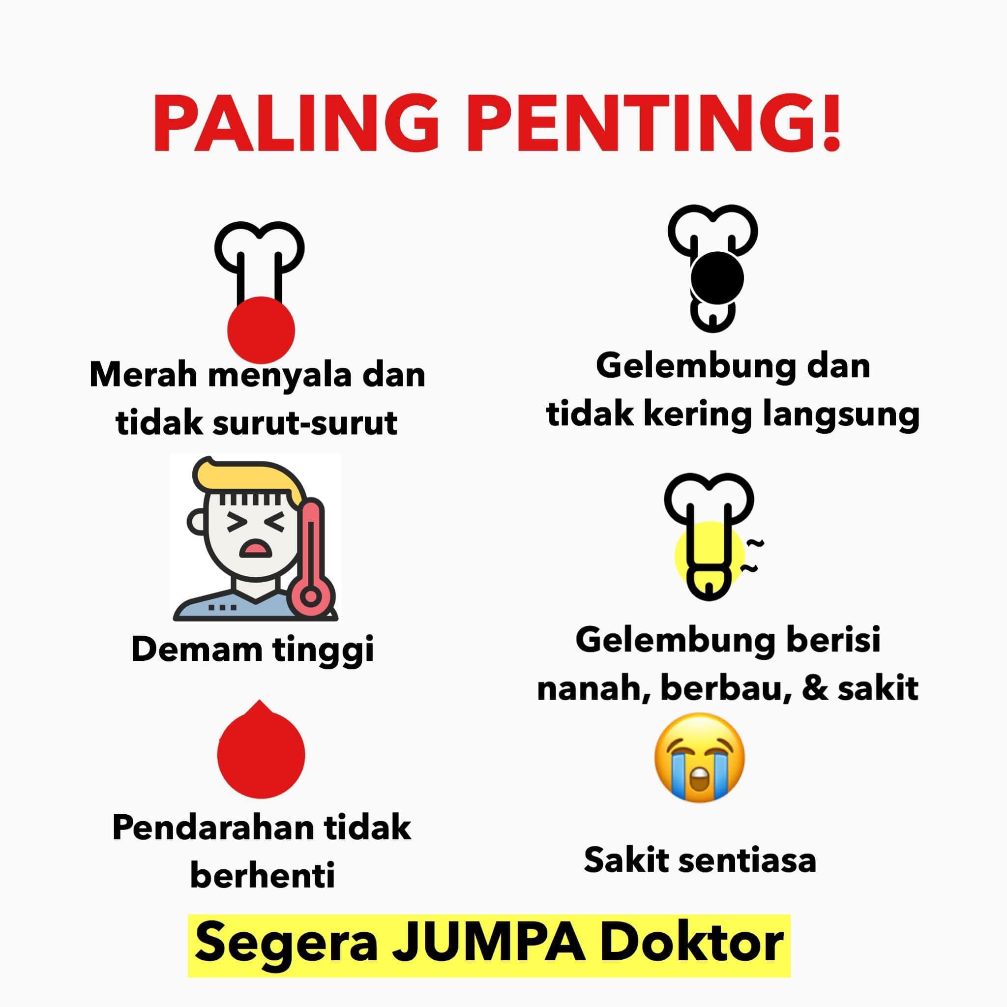 persediaan sebelum berkhatan