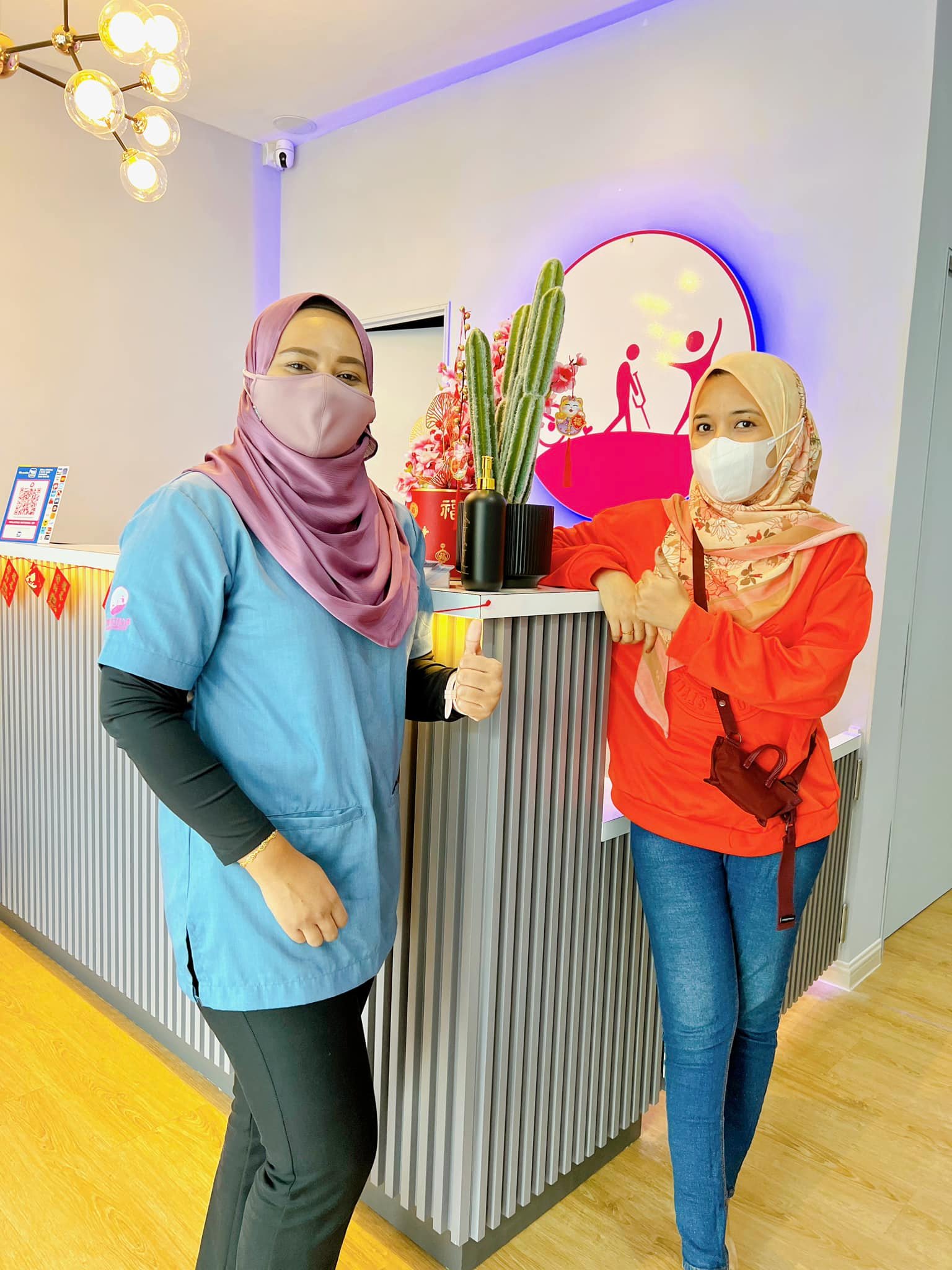 BUAT RAWATAN FISIO DI THE REHAB AND PHYSIOTHERAPY DI BSP, JENJAROM