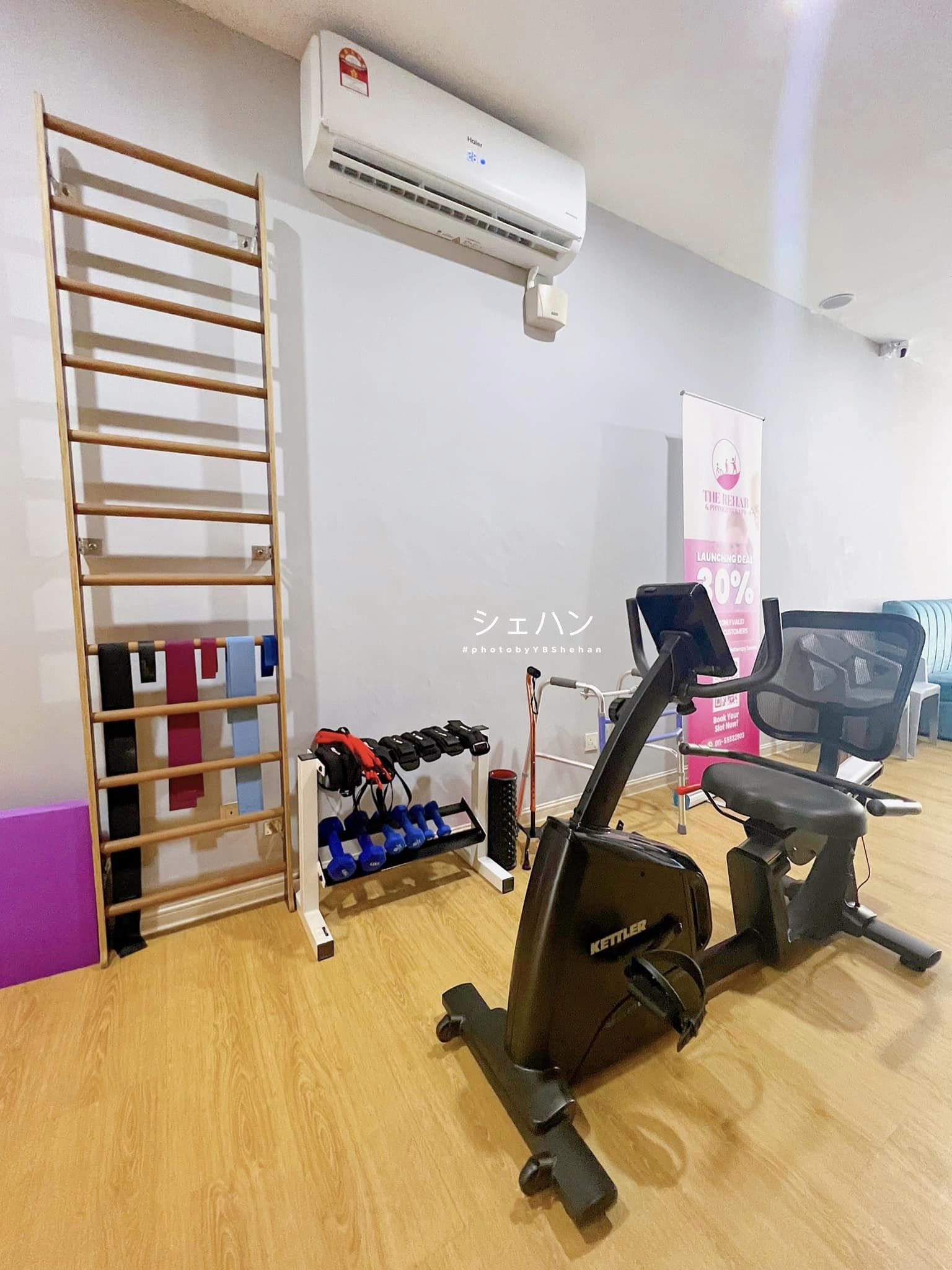 BUAT RAWATAN FISIO DI THE REHAB AND PHYSIOTHERAPY DI BSP, JENJAROM
