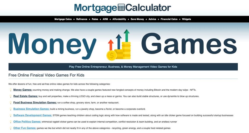 MONEY GAMES ONLINE PERCUMA DI MORTGAGE CALCULATOR.11