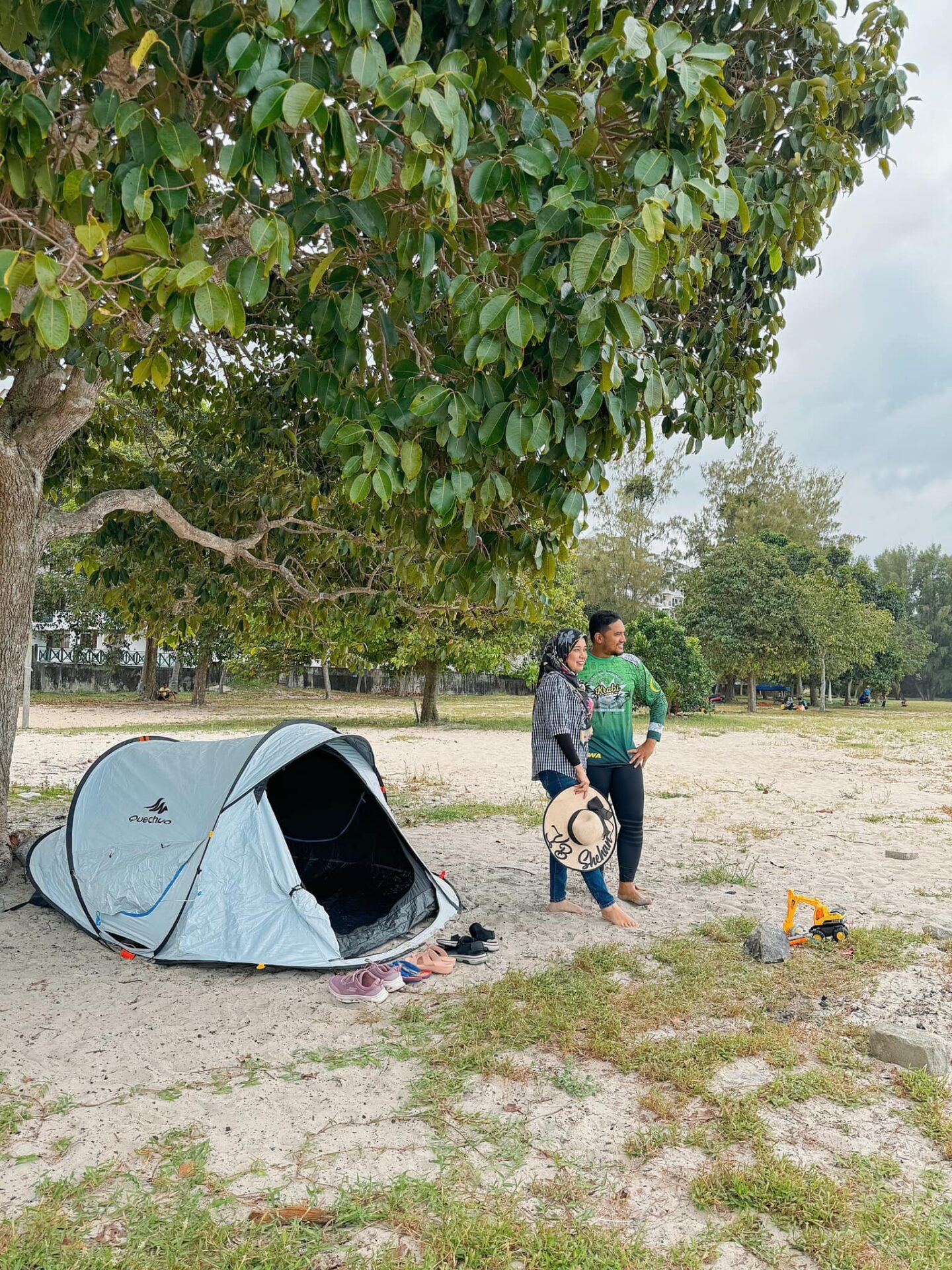 pengalaman pertama camping
