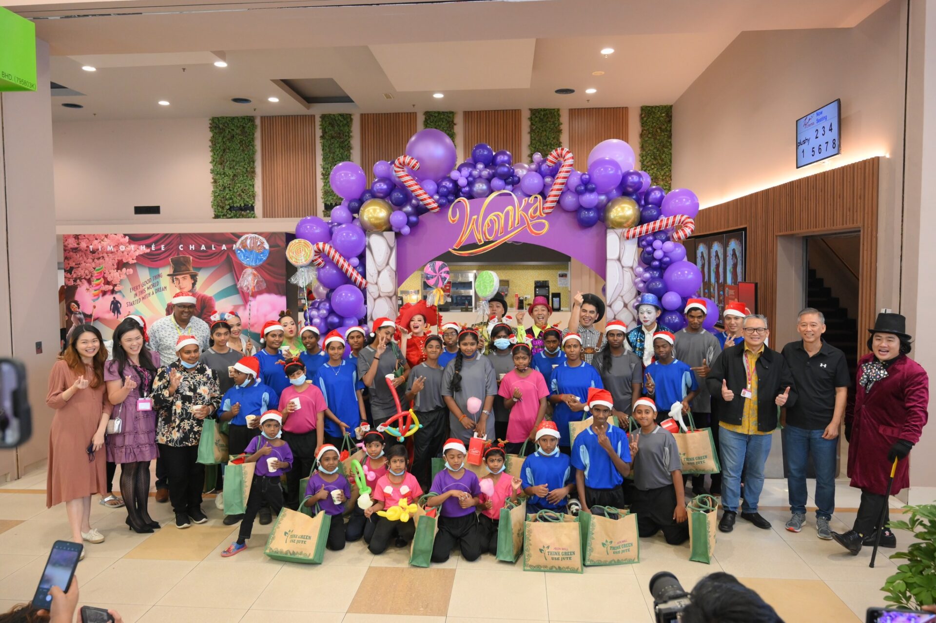 wonka christmas tour
