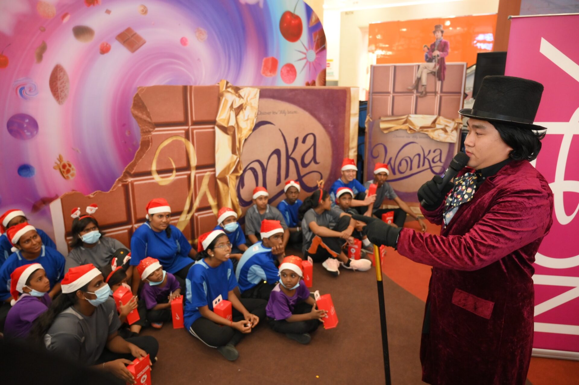 wonka christmas tour