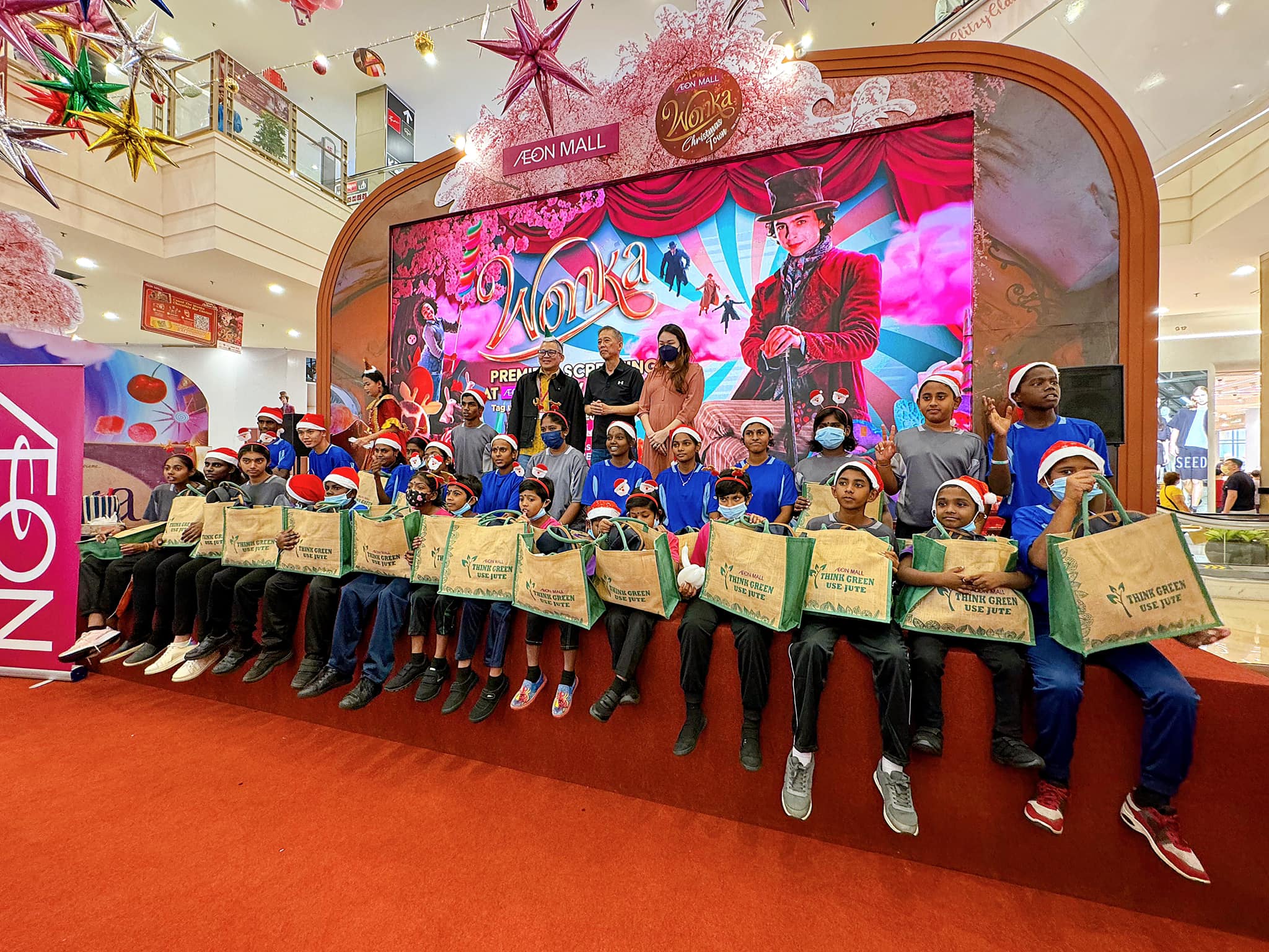 wonka christmas tour