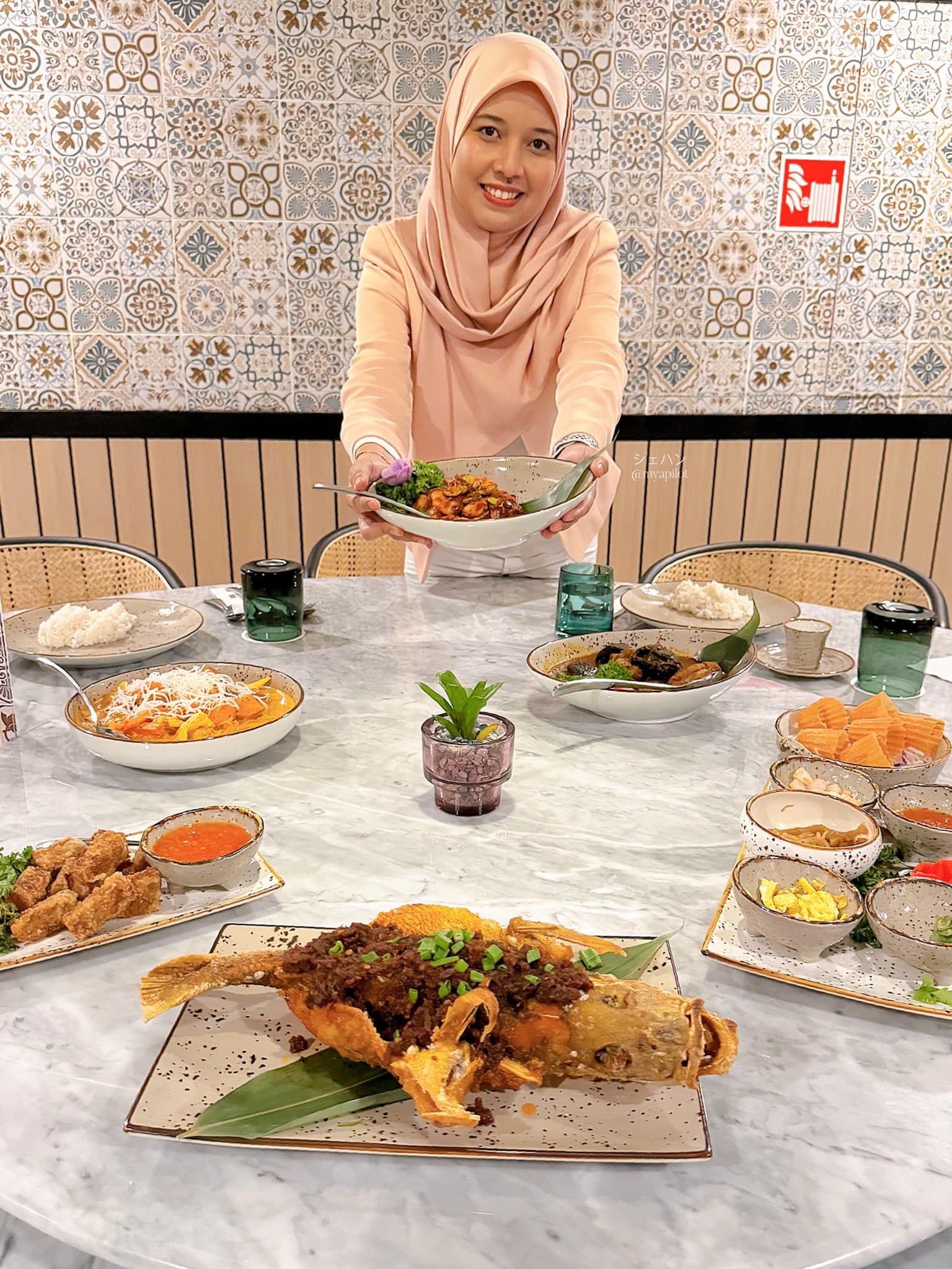 Masakan Peranakan Baba Nyonya di Madam Zee