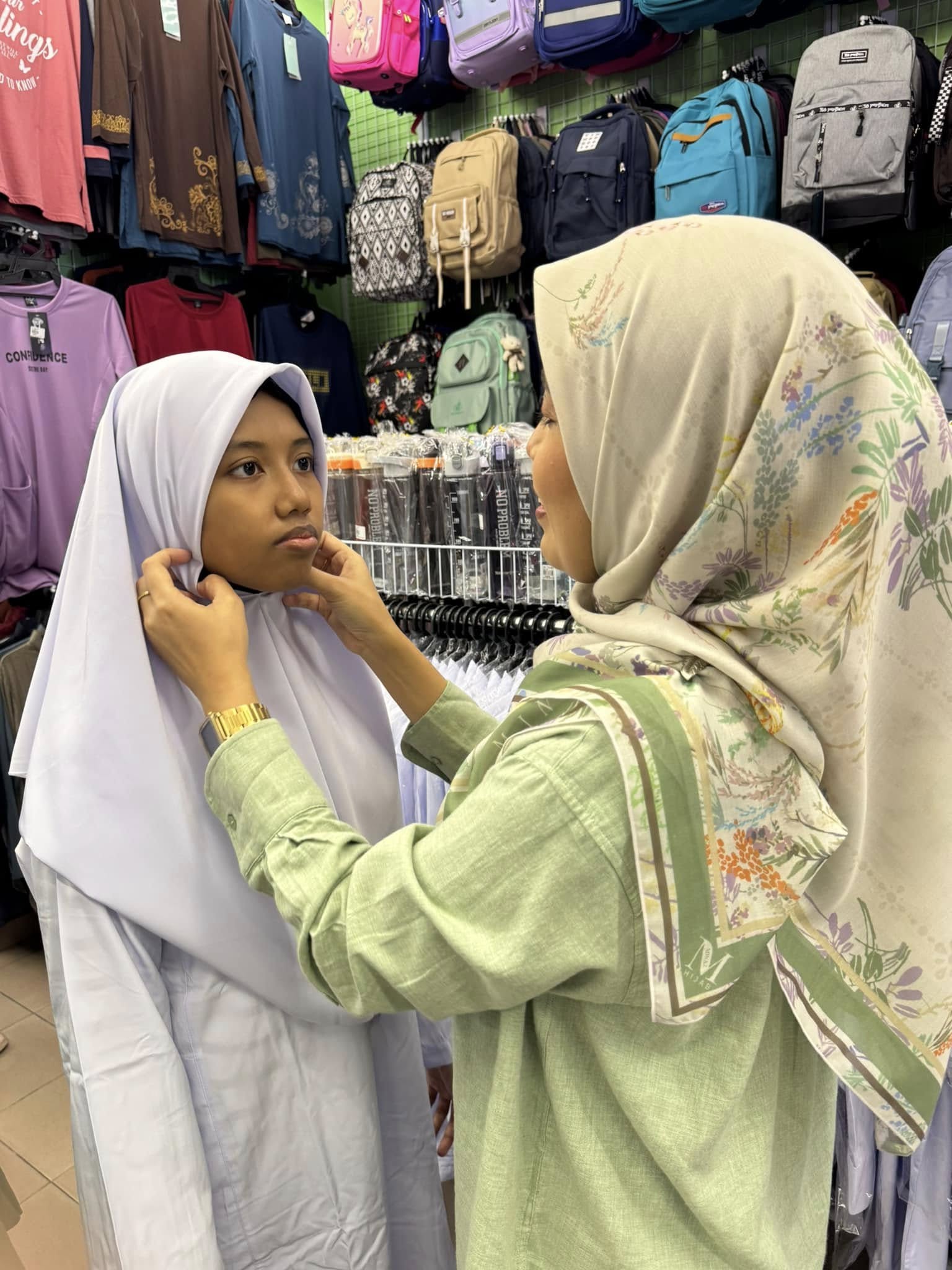persiapan sekolah di hari-hari