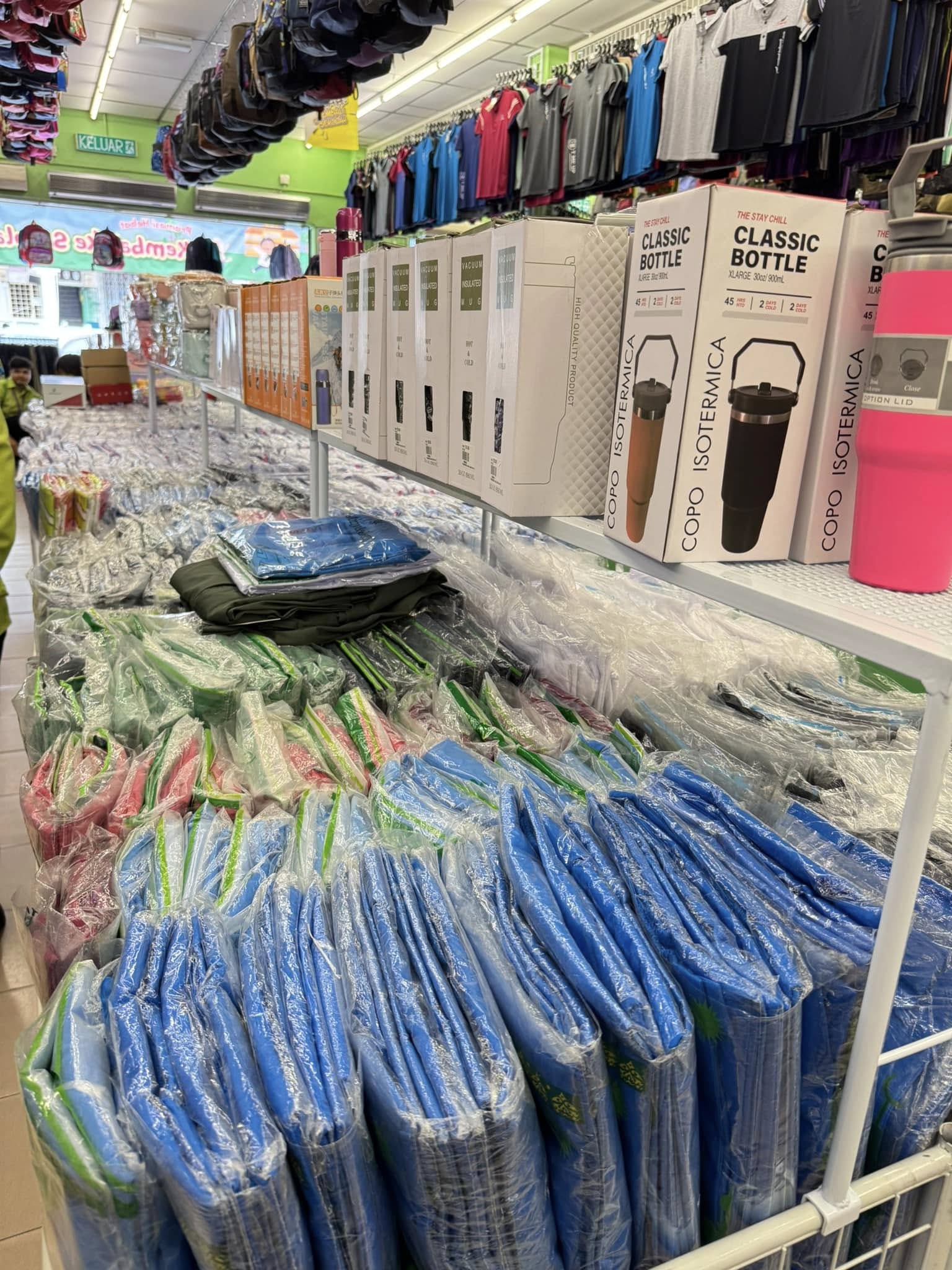 persiapan sekolah di hari-hari