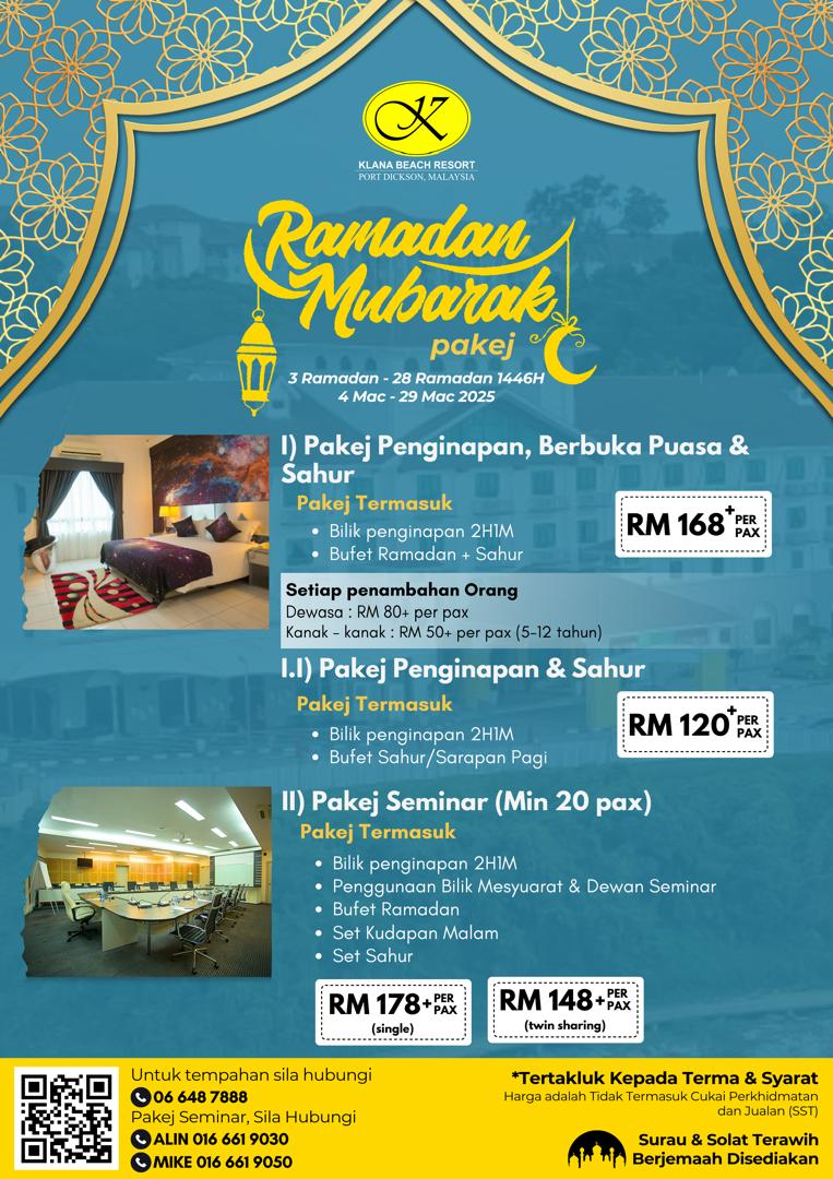 BUFFET RAMADAN KLANA BEACH RESORT