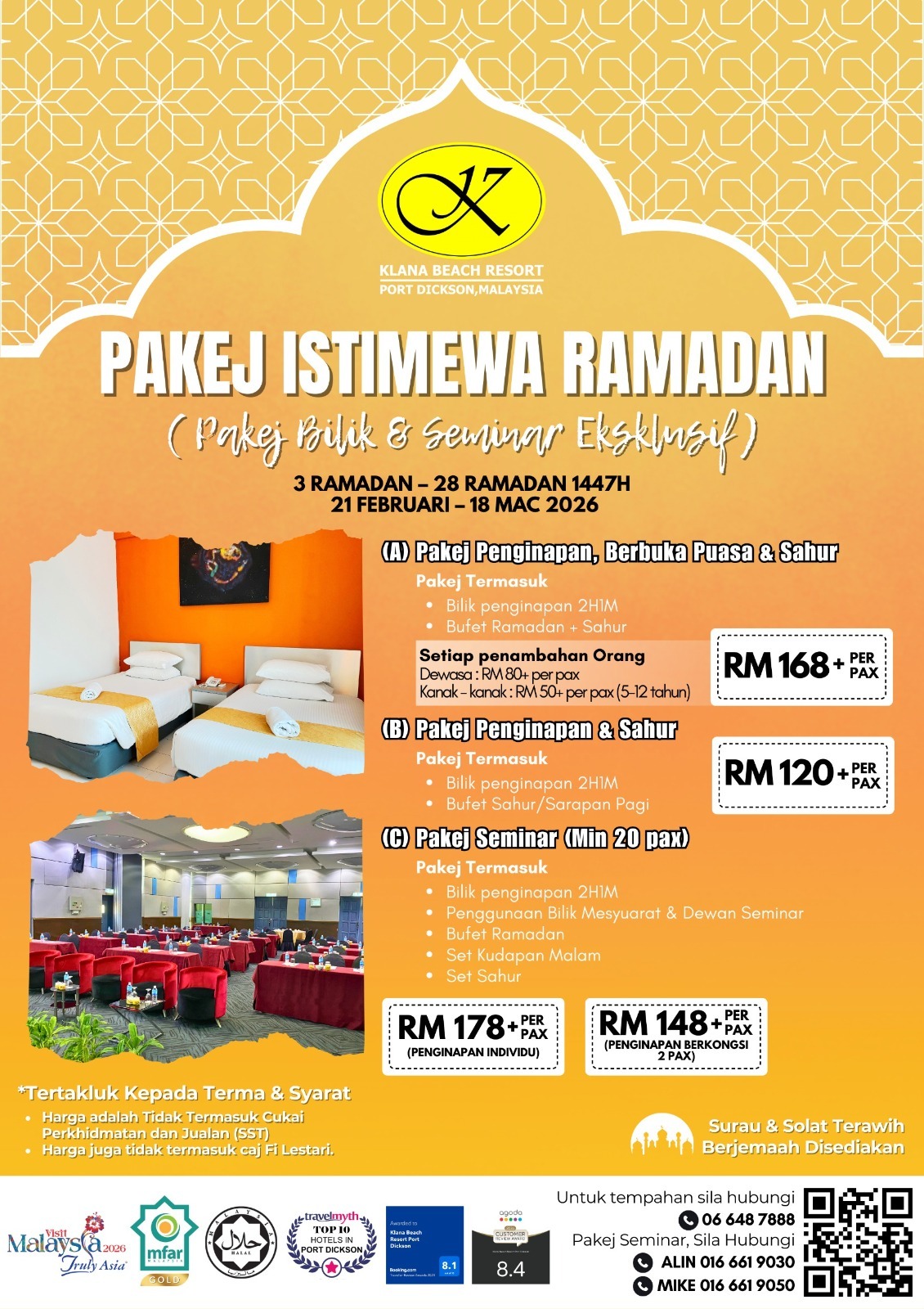 Buffet Ramadan Klana Beach Resort 2026